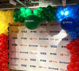 Balloon Arch with Backdrop