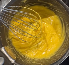 crème diplomate à la rose
