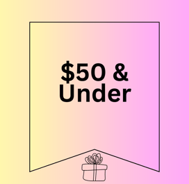 Fifty Dollar and Under Gifts Image PNG