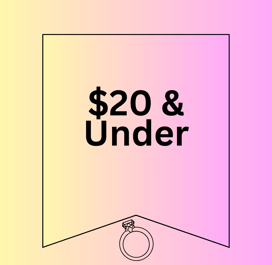 $20 and Under Gifts Image PNG