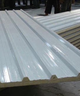 PUF Insulated Roofing Panels