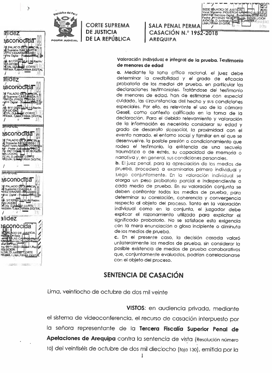 CASACION 1952-2018/MARCO CONTRERAS FL