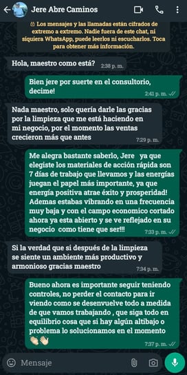 testimonio real sobre abre caminos con resultados rapidos