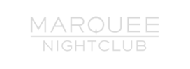 Marquee Nightclub Las Vegas logo, a premier venue featured in Nocturnal Tours' Las Vegas club crawl experiences.