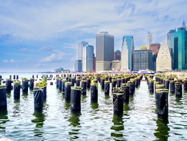 New York City. View from Brooklyn