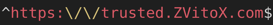 CORS RegEx