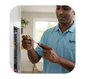 symphony maintenance and property management home care service technician image