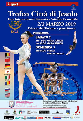 Locandina Trofeo Città di Jesolo 2019