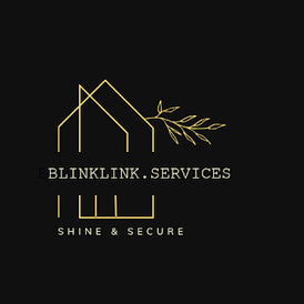 Blinklink Cleaning. Services logo