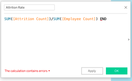 Tableau interactive dashboard project