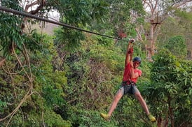 Ziplines & Adventure Park in Tad Lo
