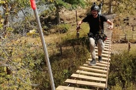 Ziplines & Adventure Park in Tad Lo