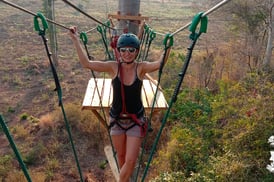 Ziplines & Adventure Park in Tad Lo