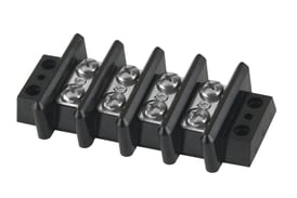 High-quality terminal blocks and connection strips for safe and secure industrial wiring