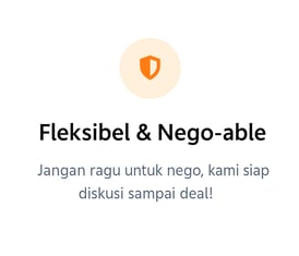 bisa nego dan fleksibel
