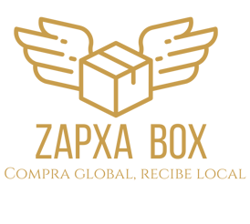 Logo oficial de Zapxa Box, casillero internacional