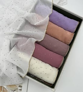 festive or bridal hijabs