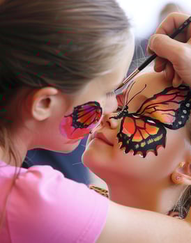 PAINT FACE- PINTUCARITAS- MAQUILLAJE PARA FIESTAS INFANTILES -PAINT FACE TO PARTYES BIRTHAY