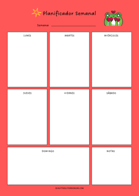Planificadores Semanales Kawaii: Organiza tu Semana con Estilo y Alegría 