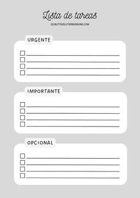 Organiza tu tiempo con nuestra lista de tareas descargable