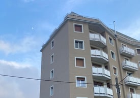 Facciata rinnovata del progetto residenziale Condominio Saronno di BRB Engineering srl