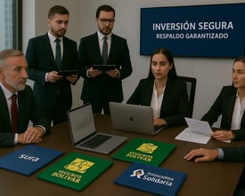 a group of people sitting around a table