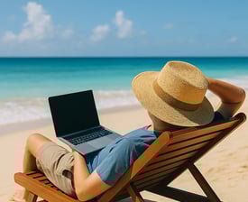 Tired of the cold? Want to relax in the sun and as a bonus, pay less or no tax on your online work?