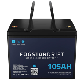 Fogstar Drift Campervan Lithium battery install 