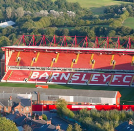 Barnsley FC Drone Shot