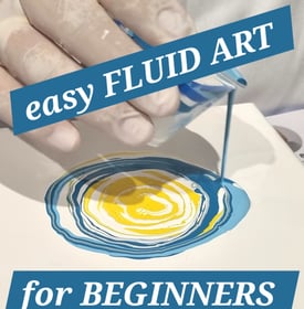 Acrylic pouring for beginners