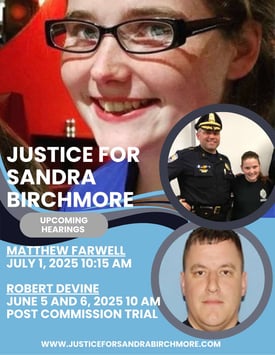 Sandra Birchmore Case Upcoming Hearings Matthew Farwell Robert Devine 