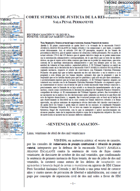 CASACION/MARCO CONTRERAS FL