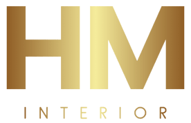 HM INTERIORS logo