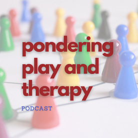 Pondering Play and Therapy Podcast logo