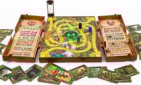 a game of settlers board game with a board game