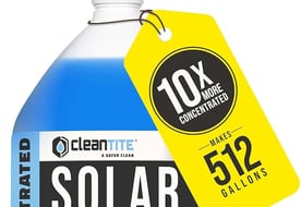 A great solar panel cleaning solution
