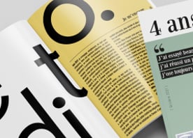 brochure + insertion dépliant 