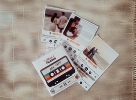 Spotify music polaroid gift