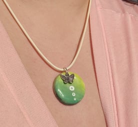 Médaillon papillon