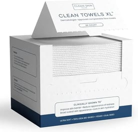 Organic facial tissues