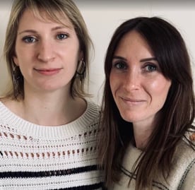 Elodie Dubicq et Marion Giordano-belesta