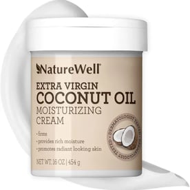  NATURE WELL Extra Virgin Coconut Oil Moisturizing Cream for Face