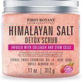 First Botany, Himalayan Salt Body Scrub with Collagen