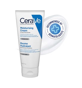 a tube of ceraved moisturizing cream