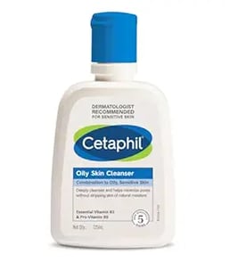 a bottle of cetaphil cleanser