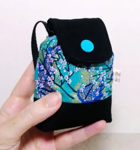 Mini-sac bleu