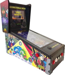 AtGames Legends Pinball Micro pinball table with multiple pinball tables pre-installed
