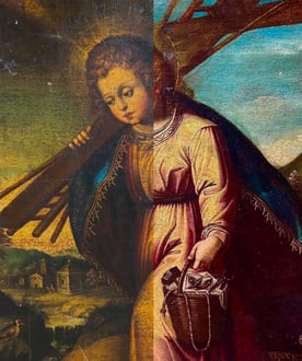Jésus portant les instruments de son supplice