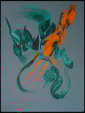 Désir | tableau abstrait