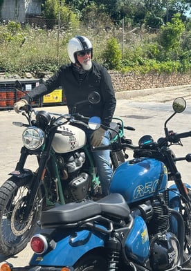 Motorrad touren, Royal Enfield, Motorrad Vermietung Mallorca